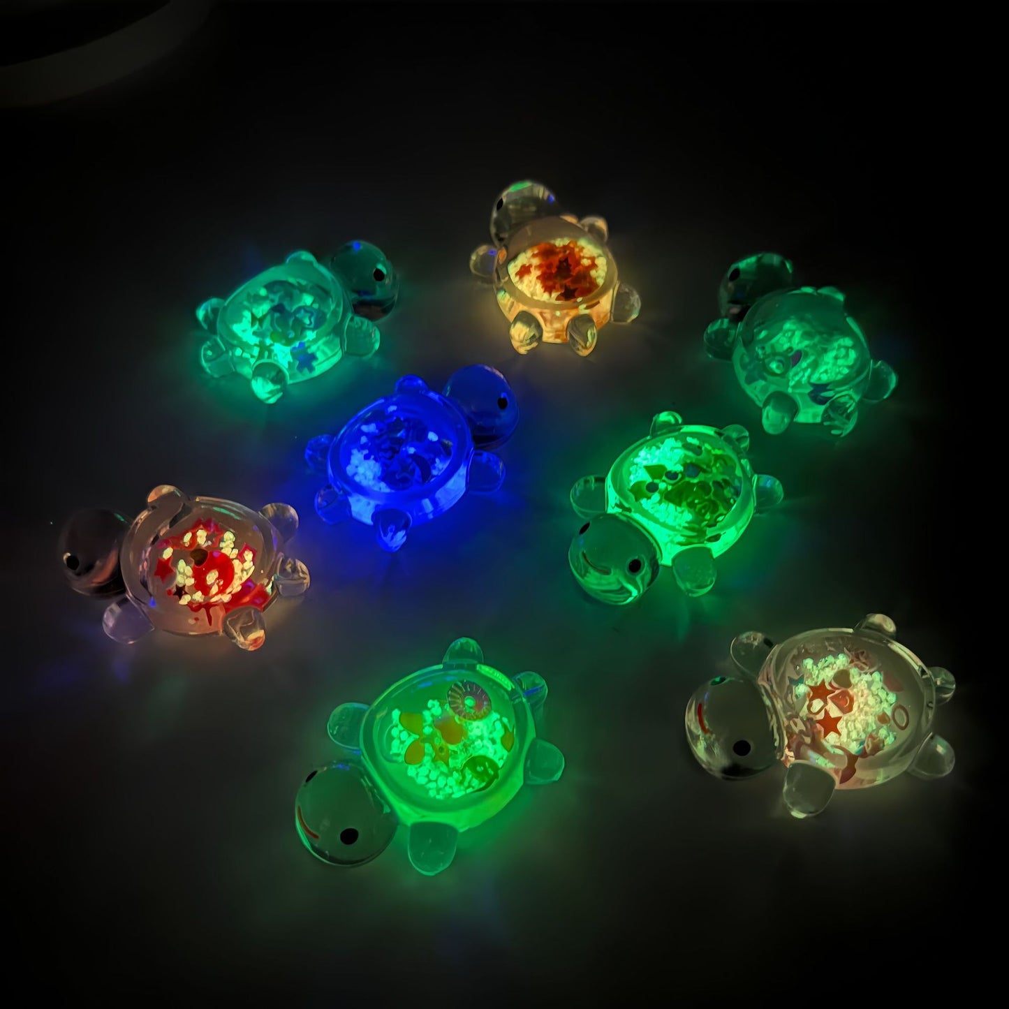 Magic Bag---Luminous Clear Turtles