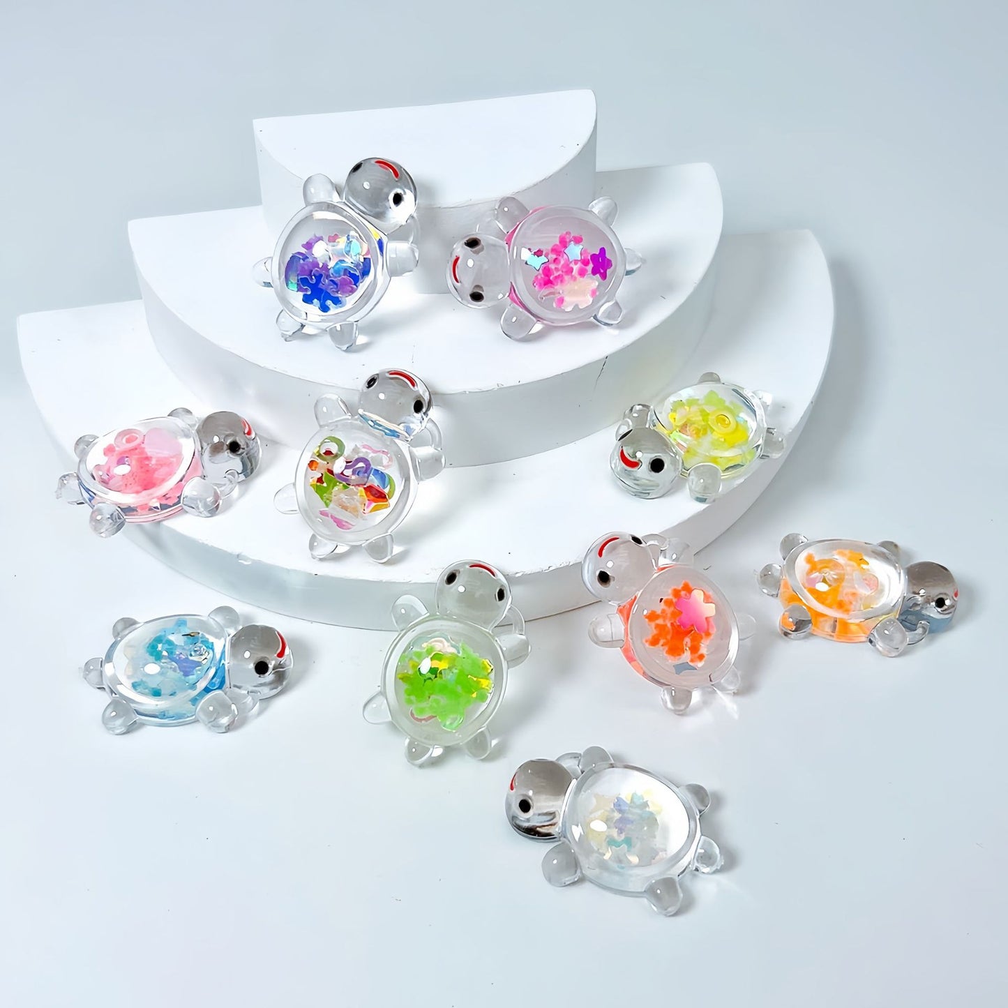 Magic Bag---Luminous Baby Clear Turtles Size 27*18mm