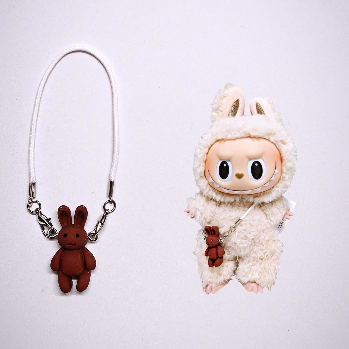 For V1/V2/V3 Labubu Accessories Glasses Camera Doll Outfits Pendant Rabbit Guitar