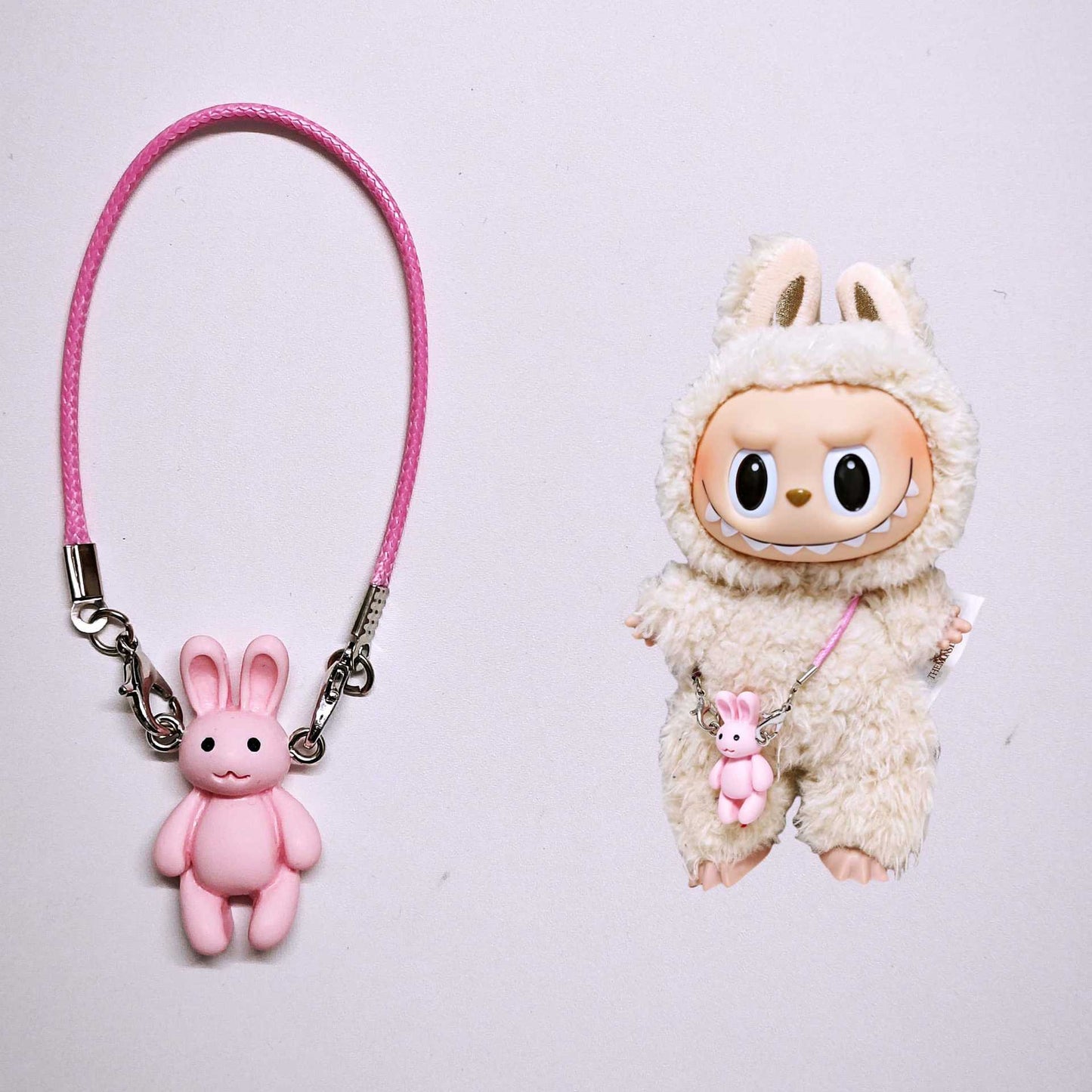 For V1/V2/V3 Labubu Accessories Glasses Camera Doll Outfits Pendant Rabbit Guitar