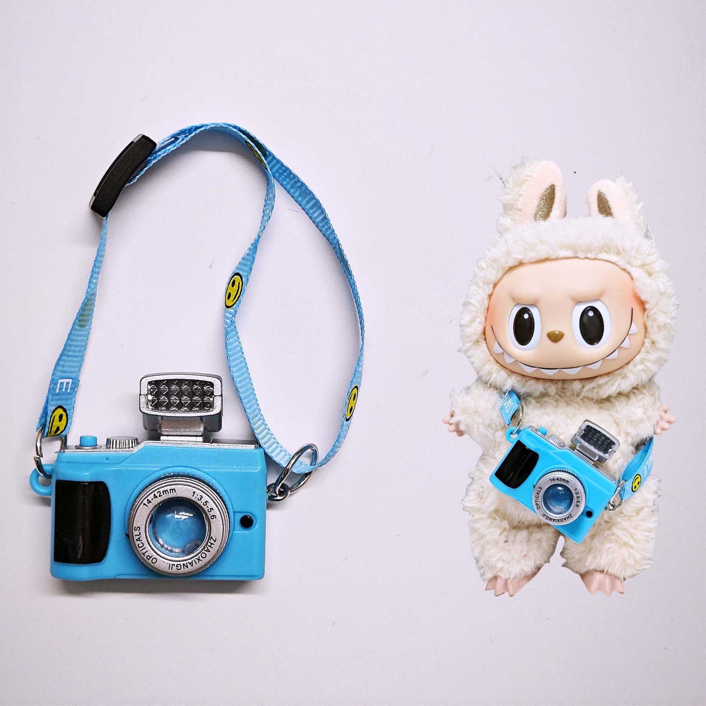For V1/V2/V3 Labubu Accessories Glasses Camera Doll Outfits Pendant Rabbit Guitar