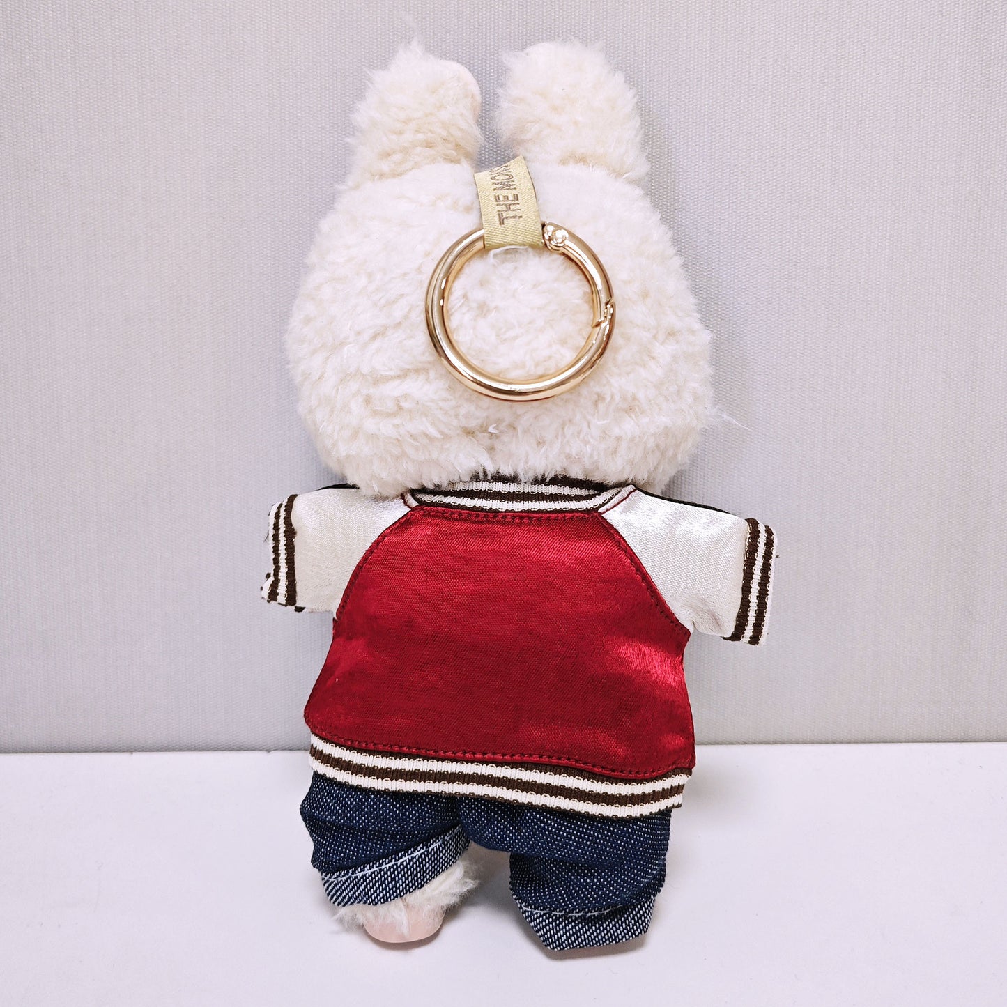 Labubu Clothes For 17cm Doll Outfits Baseball Jacket Tops Jeans Skirt Sunglasses Camera Fashion Accessories