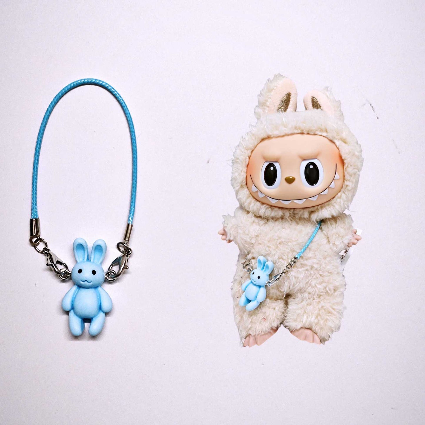 For V1/V2/V3 Labubu Accessories Glasses Camera Doll Outfits Pendant Rabbit Guitar