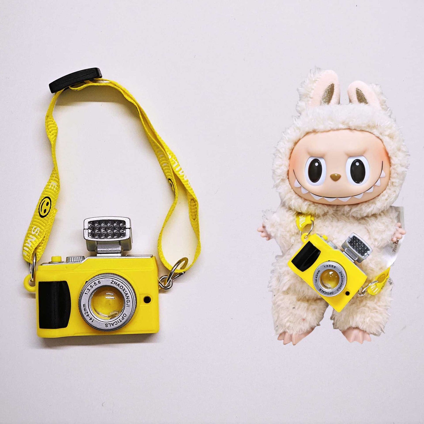 For V1/V2/V3 Labubu Accessories Glasses Camera Doll Outfits Pendant Rabbit Guitar