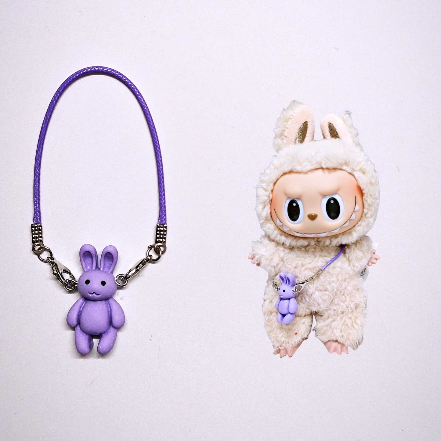For V1/V2/V3 Labubu Accessories Glasses Camera Doll Outfits Pendant Rabbit Guitar