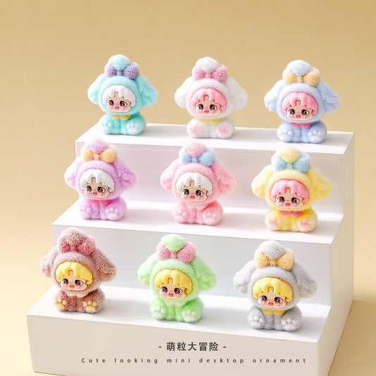 Magic Bag---Cute Baby Three Plush Mini Desk Ornament NO.2
