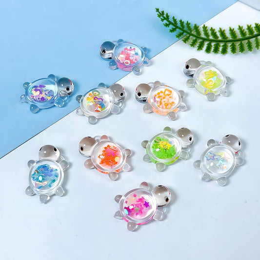 Magic Bag---Luminous Baby Clear Turtles Size 27*18mm