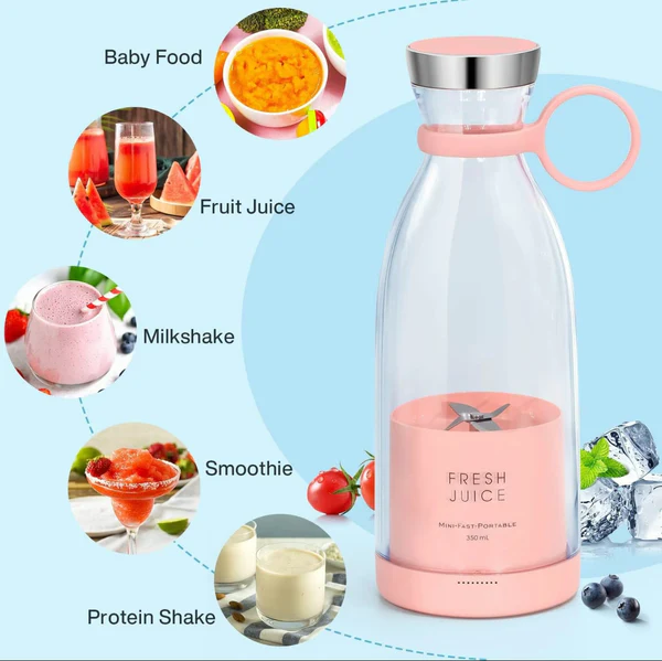 Portable Blender Juicer Bottle